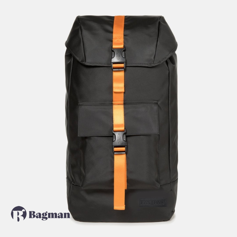 eastpak black webbed