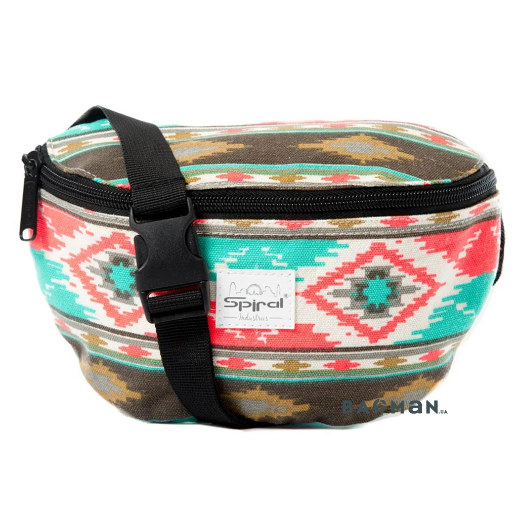 spiral-Harvard-Woven-Aztec-Bum-Bags.jpg Сумка Spiral - Harvard Woven Aztec - Зображення 1
