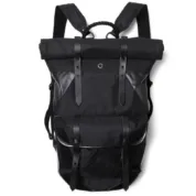 Stighlorgan - RONAN ROLLTOP 32-46L Black on black