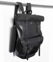 Stighlorgan - RONAN ROLLTOP 32-46L Black on black - Зображення 9