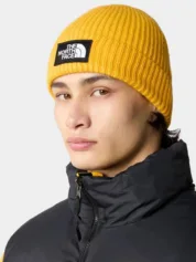 Шапка The North Face - TNF Logo Box Cuffed Beanie Summit Gold - Зображення 3