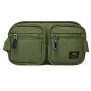 Сумка Alpha Industries - Label Waist Bag Sage-green