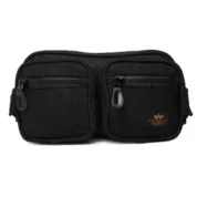 Сумка Alpha Industries - Label Waist Bag Black