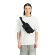 Сумка Alpha Industries - Label Waist Bag Black - Зображення 3