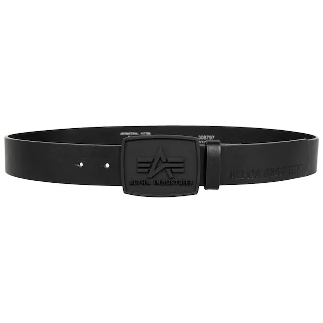 186905-03 Ремінь Alpha Industries - All Black Belt - Зображення 1