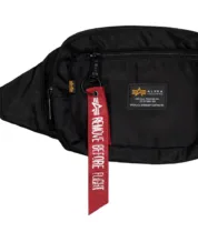 Сумка Alpha Industries - Crew Waist Bag Black - Зображення 2