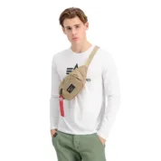 Сумка Alpha Industries - Crew Waist Bag Sand - Зображення 5