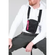 Сумка Alpha Industries - Crew Carry Bag Black - Зображення 7