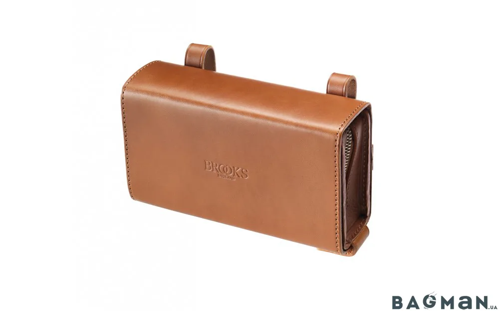 009055.jpg Brooks - D-Shaped Tool Bag Honey - Зображення 1