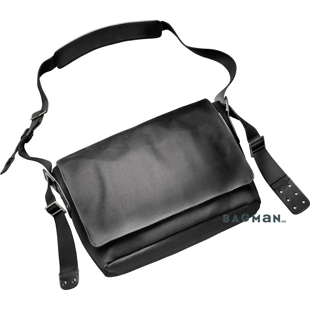 brooks-barbican-messenger-medium-bag-total-black-2.jpg Brooks - BARBICAN Messenger Medium Bag Total Black - Зображення 1