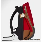 cote&ciel - Isar Multi Touch Cargo Canvas and Denim Ruby Red and Indigo - Зображення 6