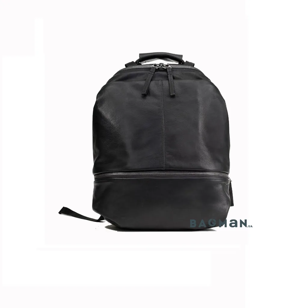 meuse-alias-cowhide-leather-agate-black.jpg cote&ciel - Meuse Alias Cowhide Leather Agate Black - Зображення 1