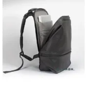 cote&ciel - Meuse Coated Canvas and Leather Coated Canvas and Leather Black - Зображення 3