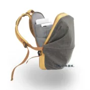 cote&ciel - Meuse Leather and Grid Juniper Green and Caramel - Зображення 4