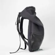 cote&ciel - Nile Alias Split Cowhide Leather Agate Black & Charcoal Grey - Зображення 7