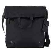 Crumpler - Doozie Flap Shopper Black Metallic silver