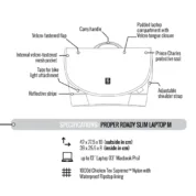 Crumpler - Proper Roady Slim Laptop M Нигерия - Зображення 8