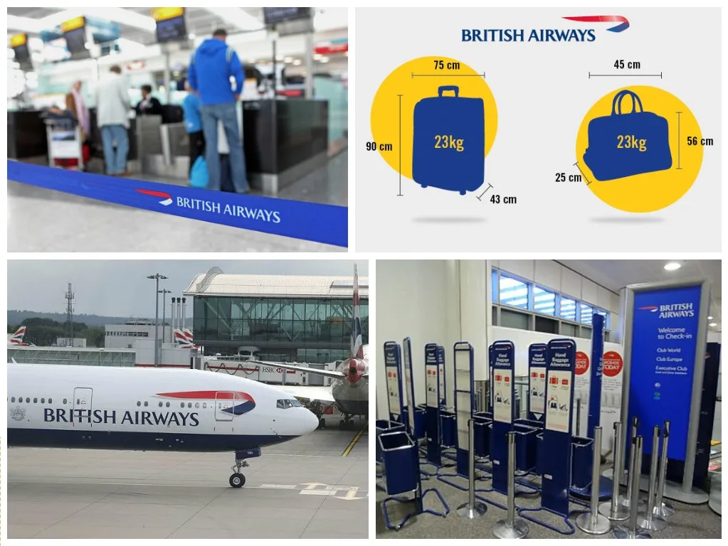 Ручна поклажа в British Airways