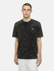 Футболка Dickies - Newington Double dye / Acid wash Black - Зображення 7
