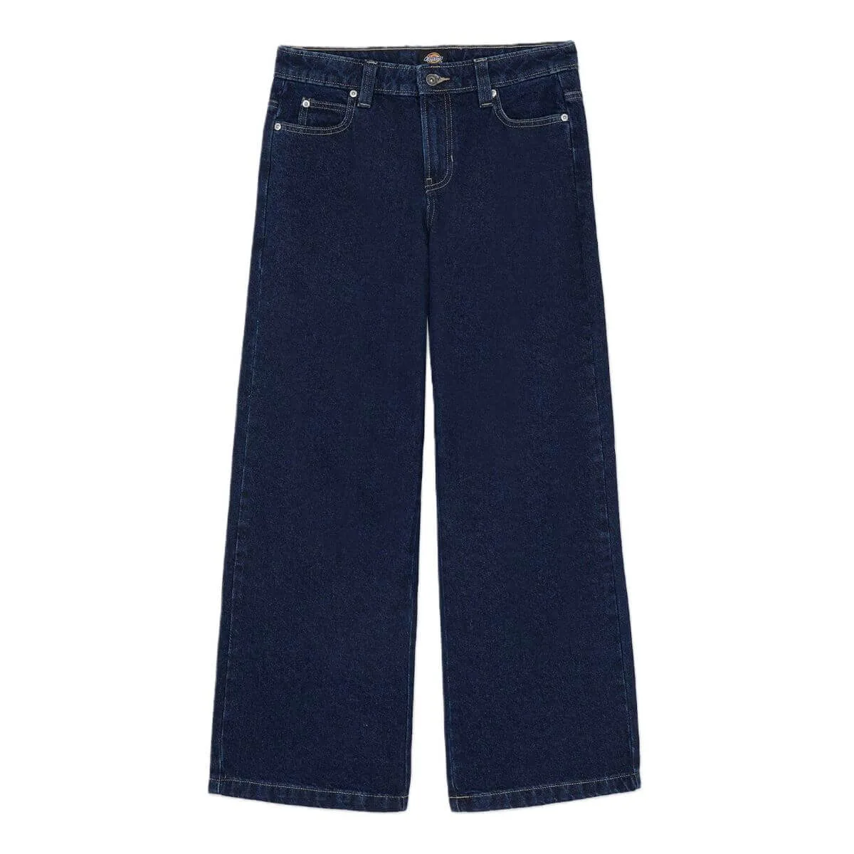 DK0A87NM0DD.jpg Джинси жін. Dickies - Mechanic loose straight Dark Blue - Зображення 1