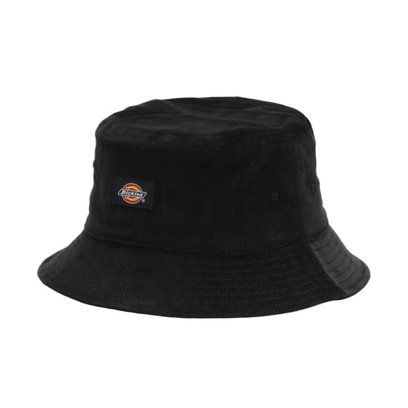 dickies-corduroy-bucket-black.jpg Панама Dickies - Corduroy Bucket Velvet Black - Зображення 1