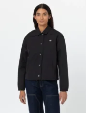 Куртка Dickies – Oakport cropped Coach jacket Black - Зображення 2