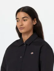 Куртка Dickies – Oakport cropped Coach jacket Black - Зображення 7