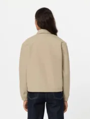 Куртка Dickies - Oakport cropped Coach jacket Khaki - Зображення 7