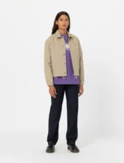Куртка Dickies - Oakport cropped Coach jacket Khaki - Зображення 3