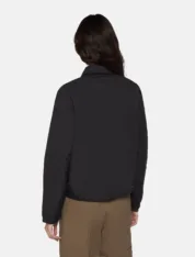 Куртка жін. Dickies – Oakport cropped Coach jacket Black - Зображення 3