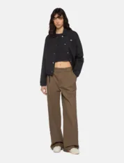 Куртка жін. Dickies – Oakport cropped Coach jacket Black - Зображення 5