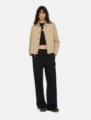 Куртка Dickies - Oakport cropped Coach jacket Khaki - Зображення 4