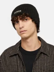 Шапка Dickies - Harlowtown Beanie Hat Black - Зображення 2