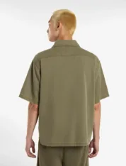 Сорочка Dickies - Unionville lightweight Short sleeve Work Shirt Military green - Зображення 10