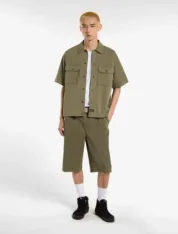 Сорочка Dickies - Unionville lightweight Short sleeve Work Shirt Military green - Зображення 6