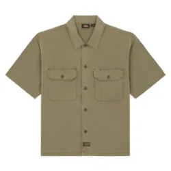 Сорочка Dickies - Unionville lightweight Short sleeve Work Shirt Military green