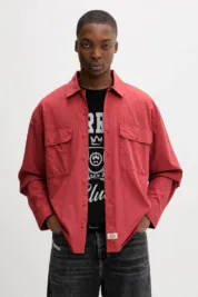 Сорочка Dickies - Supima long-sleeve work shirt (Garnet) - Зображення 3