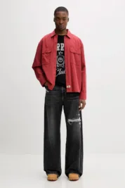Сорочка Dickies - Supima long-sleeve work shirt (Garnet) - Зображення 5