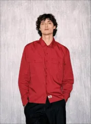Сорочка Dickies - Supima long-sleeve work shirt (Garnet) - Зображення 2