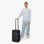 Валіза Eastpak - Tranverz S 42L Kontrast Prep Black - Зображення 9