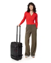 Валіза Eastpak - Tranverz S 42L CNNCT Rip Black - Зображення 6
