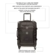 Валіза Eastpak - Trans4 S 44L Black Cnnct Coat - Зображення 8