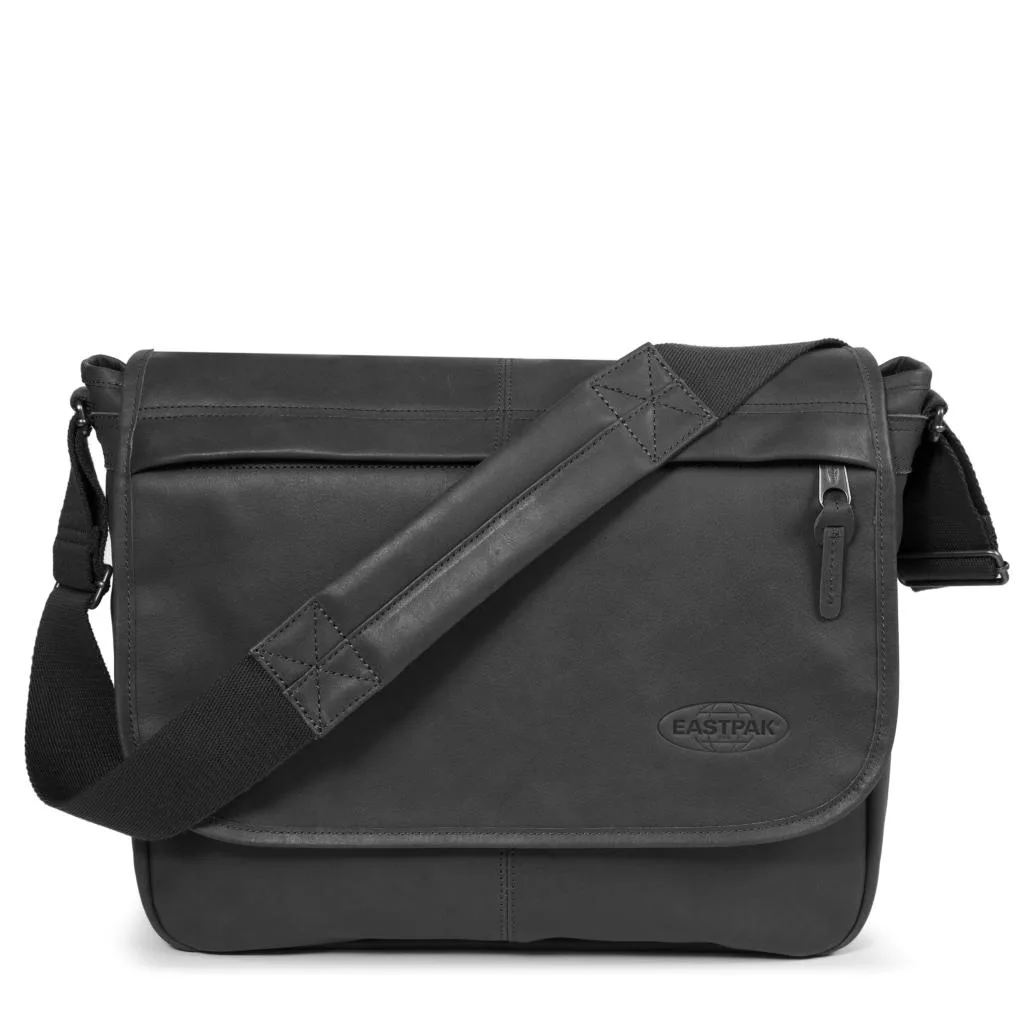 EK076762_101.jpg Сумка Eastpak - Delegate Black Leather - Зображення 1