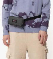 Сумка EASTPAK - BELT PAK'R Black Denim - Зображення 5