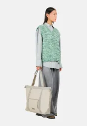 Сумка Eastpak - TRAVEL TOTE 24L Monotone Beige - Зображення 8
