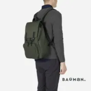 Everlane - The Modern Snap Backpack Moss + Black Leather - Зображення 4