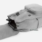 Everlane - The Modern Snap Backpack Reverse Denim + Black Leather - Зображення 5