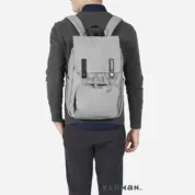 Everlane - The Modern Snap Backpack Reverse Denim + Black Leather - Зображення 3