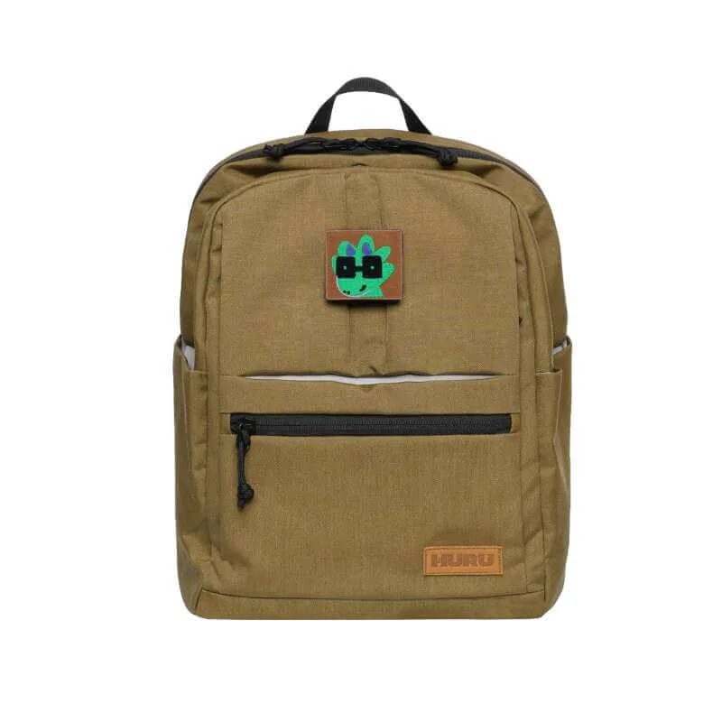 Huru-kid-cordura-brown.jpeg Рюкзак HURU - KID Cordura Brown - Зображення 1