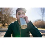 Термопляшка MiiR - Wide Mouth Bottle Climate+ 590ml Silver - Зображення 6